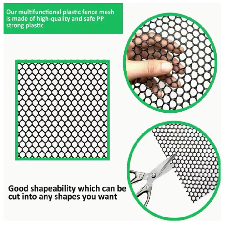 Protective net 0.8 mesh PE balcony net fence net for garden terrace ...