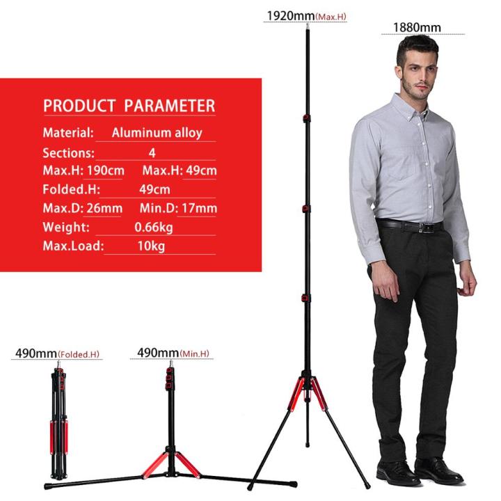 Fosoto%20FT-195%201/4%20Screw%20Folding%20Light%20Tripod%20Stand%20For%20Photo%20Studio%20Photographic%20Lighting%20Softbox%20Video%20Flash%20Umbrellas%20Ring%20Lig%20-%20Image%205