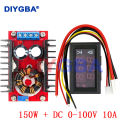 DC 9A 300W 150W Boost Converter Step Down Buck Converter Power module DC 0-100V 10A Digital Voltmeter Ammeter Dual Display. 