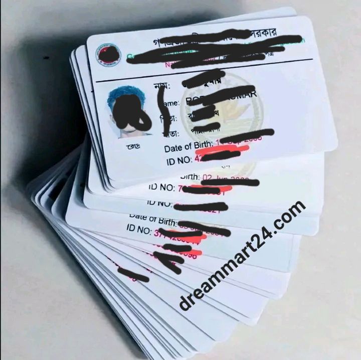 customised card print waterproof plastic card print 1 piece