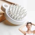 Silicone Scalp Massage Brush – Hair Wash Shampoo Comb & Head Scrubber | Anti-Dandruff Haircare Tool for Hair Growth, Bath & Shower | Soft Bristle Exfoliating Scalp Cleaner for Men & Women. 