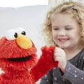 Sesame Street Talking Elmo Play & Nap Time 22" Plush Stuffed Animal for kids. 