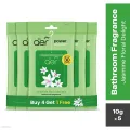 Aer Power Pocket Bathroom Freshener Jasmine Floral Delight 10 gm - Buy 4 Get 1 Free. 