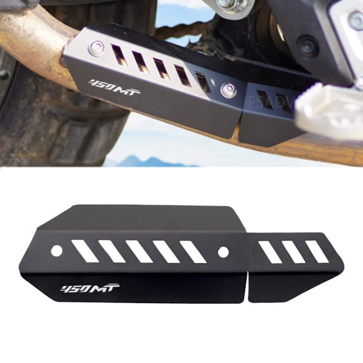 For CFMOTO 450MT 450 MT MT450 mt450 2024 2025 Motorcycle Exhaust Pipe Protector Heat Shield Cover Guard Anti-scalding Cover