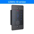 Tuya Wifi Standalone Fingerprint Access Control Keypad Metal Waterproof Backlight Embedded installation Opener Reader+M70 box. 