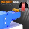 AMPCOM RJ45 Connectors Modular Plug, Cat6 Cat6A UTP Stecker Network Toolless Connector Ethernet Plugs Cable Internet Tools Free. 