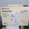 (H). MORRISONS ELECTRIC HAND MIXTURE 200 W ,10 SPEEDS ( excellent condition with box). 