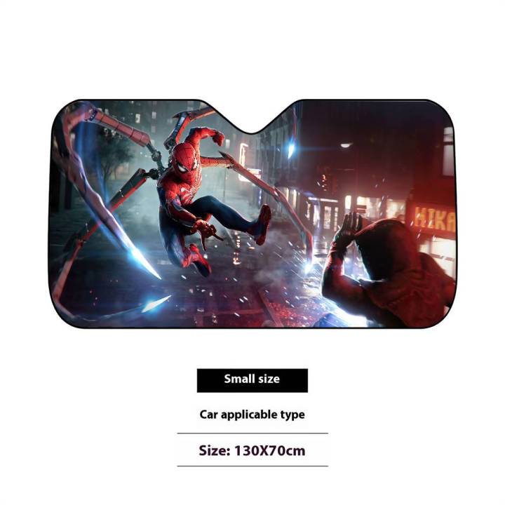 Spider%20Man%20Car%20SunShade%20Windshield%20Funny%20Sun%20Shade%20Foldable%20UV%20Ray%20Sun%20Visor%20Protector%20Sunshade%20For%20Front%20Window%20-%20Image%207