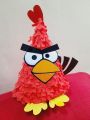 Angry bird theme decorated cap (price for 1 cap). 