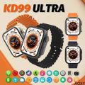KD 99 Ultra Smart Watch Series 8 Smartwatch Men Women Bluetooth Calling Waterproof IP67 Wireless Charging amulet display. 