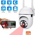 Security Camera 1080P HD Camera 355° Surveillance Camera Night Vision Motion Detection Siren WiFi Remote Two-Way Audio Waterproo. 