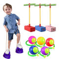 Children Sports Fitness Toys Skip Ball Stilts Frog Jump Group Games Activities Balance Training Indoors Outdoors Kids s TMZ. 