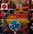 NOHA 12V DC portable  oscillating fan /NOHA DC  car fan. 