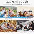 Beach Blanket Sandproof 200 X 210cm Waterproof Beach Mat Lightweight Picnic Blanket for Travel Hiking Sports. 