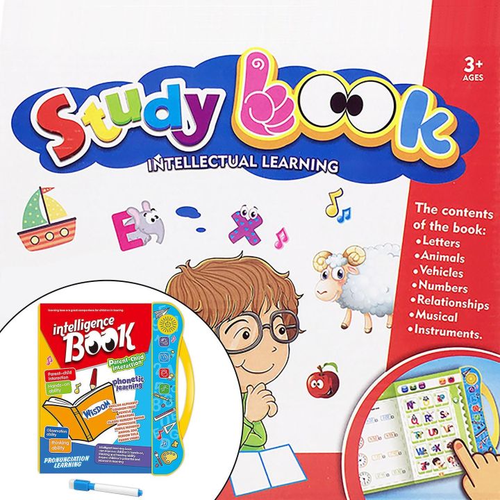 English Finger Pointing Reading Children's Early Education Educational Learning Toys Intelligent Audio E-bookcar Toys Poppers