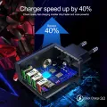 Olaf 35W QC3.0 Quick Charger 4 USB Charger For IPhone 11 Samsung S9 Huawei Xiaomi QC3.0 EU US UK Fast Wall Mobile Phone Charger. 
