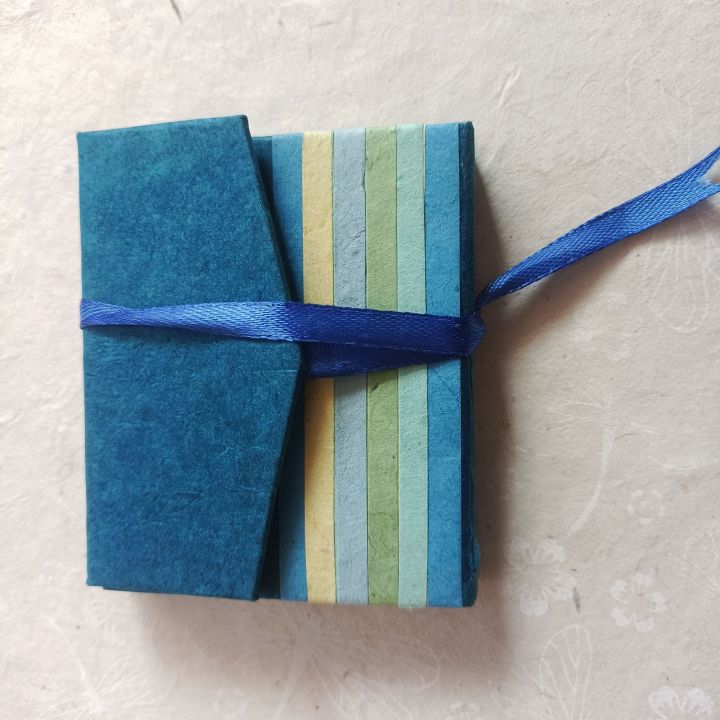 Green Flip Style Pocket Notepad