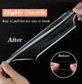 1M Long Transpartent Double Sided Tape Heavy Duty Mounting Tape for Walls Removable Washable Adhesive Tape Strong Sticky Strips Carpet Tape Poster Tape Wall Tape Clear Two Side Tape.