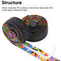 New Road Bike Handlebar Tapes Shock-absorbing Cycling Anti-slip Handlebar Bar Tape Wear-Resistant Bicycle Strap Bikes Belt.