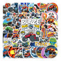 50 Piece Blaze and the Monster Machines Stickers Waterproof DIY For Phones Laptop Car Sticker Creative Home Decal. 