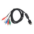 Component AV Cable for PS2 / PS3 / PS3 Slim, HD Multi Out Composite RCA Audio Video Cable for  Playstation PS3 (6 Feet). 