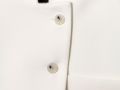 ETJ 2025 autumn winter new professional women's simple fashion white short commuting zhongshan collar suit jacket. 