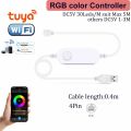 Usb Led Strip 5V 5050 Smart Led Light Tuya Wifi Smart Led TV Back Lighting RGB Room Desktop LED Lamp Tape for Alexa  Home lightify. 