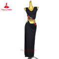New Belly Dance Costume Set for Women's High end Rose Embroidery Practice Set Adult Oriental Dancing Clothing.