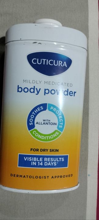 Cuticura Body Powder 150g - Soothing Antibacterial Protection for All Skin Types