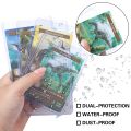 25PCS Transparent PVC Card Sleeves Game Card Hard Plastic Card Sleeves Card Protective Card Holder Trading Cards Case. 