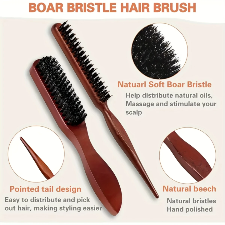 1/2/4/5pcs%20Wild%20Boar%20Bristle%20Hair%20Brush%20and%20Comb%20Set,%20Edge%20Control%20Styling%20Tools%EF%BC%8CNylon%20Bristles,%20ABS%20Handle%20-%20Image%203