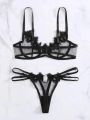  Lingerie for Women Underwear Panty Set Play See through Lace Bodysuit Babydoll Sleepwear. 