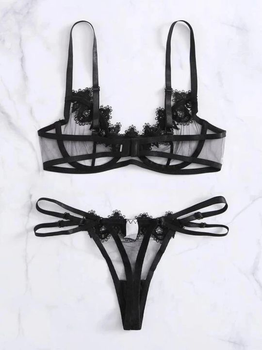 %20Lingerie%20for%20Women%20Underwear%20Panty%20Set%20Play%20See%20through%20Lace%20Bodysuit%20Babydoll%20Sleepwear%20-%20Image%207