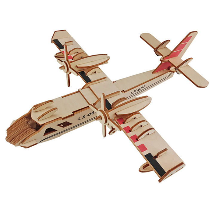 DIY%20Wooden%203D%20Fighter%20Jigsaw%20Puzzle%20Kit%20Handmade%20Airplane%20Model%20Assembly%20Toy%20for%20Children%20Kids%20Flying%20Plane%20Craft%20%20-%20Image%202