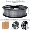 250g 500g 1Kg PLA Silk Silver 3D Printer Filament 1.75mm pla silver silk For 3D Printer Material Filament wire Vacuum Packaging. 
