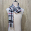 Mens Winter Muffler 100 Percent Lambs Wool White 11.5x60 Inches Soft and Warm. 