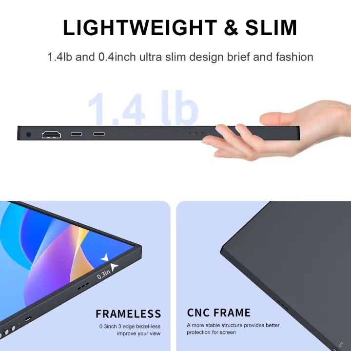15.6%20inch%20Portable%20Gaming%20Monitor%203840X2160%20Ultra-Thin%204K%20IPS%20Screen%20for%20PC%20Laptop%20External%20Display%20with%20for%20Xbox%20Switch%20PS%204%205%20-%20Image%202