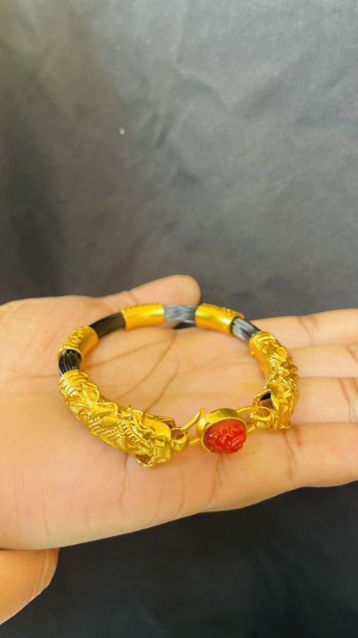 Panchadhatu Elephant Tail Design Bracelet for Men – Traditional and Stylish