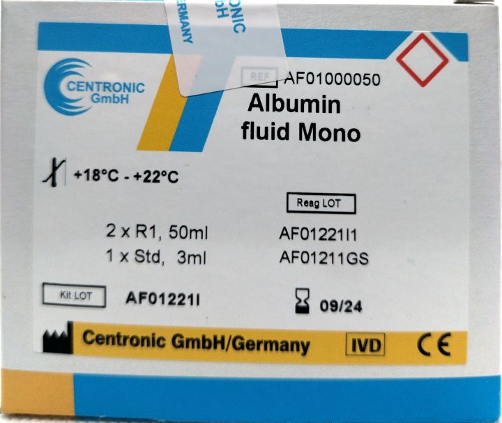 Albumin fluid Mono (2×R1,50ml 1×std,3ml)