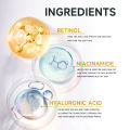 YOUNGCOME  70% Niacinamide Facial Serum &Facial Cream Set Fade Melanin Moisturzing Shrink Pores Smooth Brightening Skin Care. 