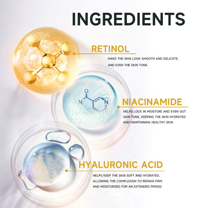 YOUNGCOME%20%2070%25%20Niacinamide%20Facial%20Serum%20&Facial%20Cream%20Set%20Fade%20Melanin%20Moisturzing%20Shrink%20Pores%20Smooth%20Brightening%20Skin%20Care%20-%20Image%203