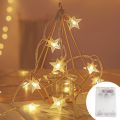 LED Star Fairy Lights Outdoor Chain Lights Garland Bulb String Lights Party Home Wedding Terrace Garden Christmas Decoration home decoration item. 