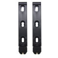 1Pairs Molle Clip Kydex Waist Clip Knife Scabbard MOLLE-LOK Sheath Magazine Pouch Holster Clip Attach Back Clamp Hunting Gear. 