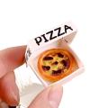 Cute 10PC Dollhouse Miniature Simulated Kitchen Food Toy Pizza Model Home Decor Kid Play Toy Micro Landscape Ornaments . 