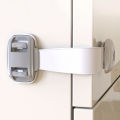 3pcs/lot Children Security Protector Baby Care Multi-function Child Baby Safety Lock Cupboard Cabinet Door Drawer Safety Locks. 