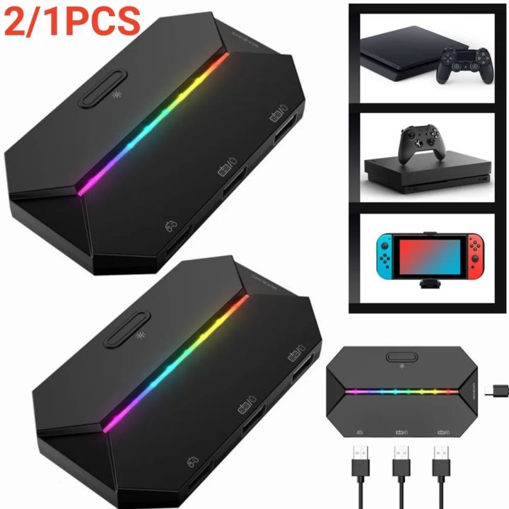 G6L Gaming Keyboard Mouse Converter Portable Wired Mobile Controller Adapter for Nintend Switch Xbox One PS3 PS4 Game Console