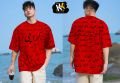 New stylish Karachi areas name printed summer drop shoulder tshirt for men. 