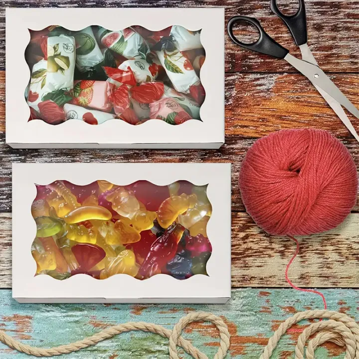 12/24%20cake%20carrier,%20rectangular%20box%20with%20lid,%20white,%20brown,%20bread%20box%20with%20window,%20for%20pies,%20doughnuts,%20muffins,%20weddings,%20parti%20-%20Image%205