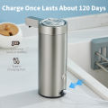 Kitchen Soap Machine Automatic Sensor Out of Hand Sanitizer Smart Electric Body Wash Soap Dispenser 304 Stainless Steel. 
