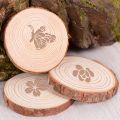 6 Pcs 3.15x5.5inch Butterfly Flower Leaf Plastic Stencils Set for DIY Journal Scrapbooking Wood Painting Template. 